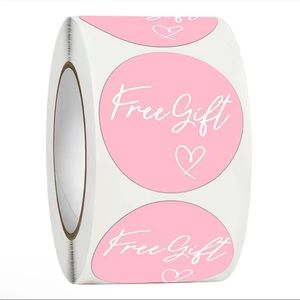 500 Free Gift Stickers